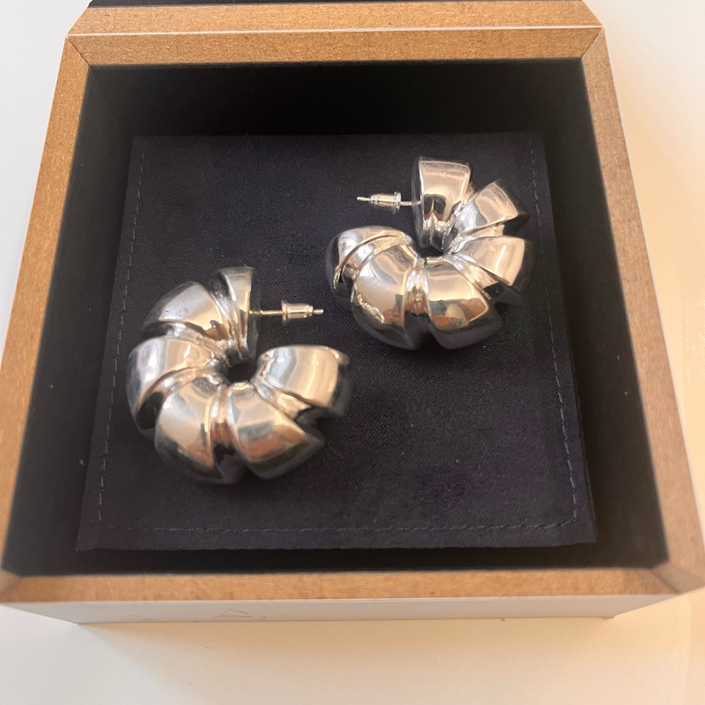 Uncommon Matters Spain Creoles Silver hoops